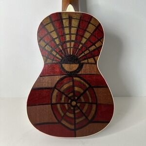 Lanikai LU22CGC Concert Ukulele Hawaii Authentic Brown Mahogany 4 String W/ Case